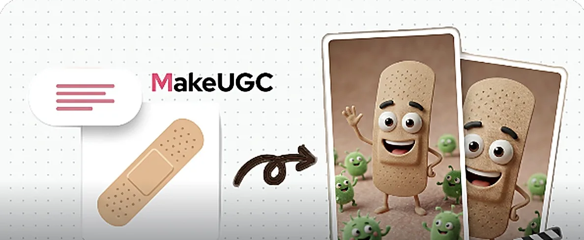 Animated character ads flow