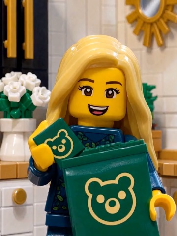 LEGO style AI ad