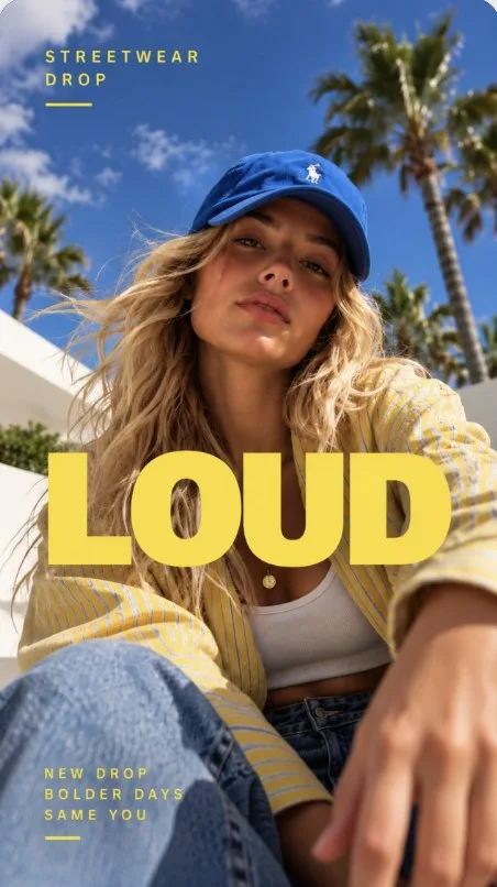 Streetwear ad